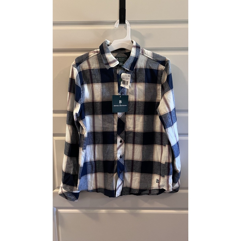Brooks brothers 14Y Flannel Shirt